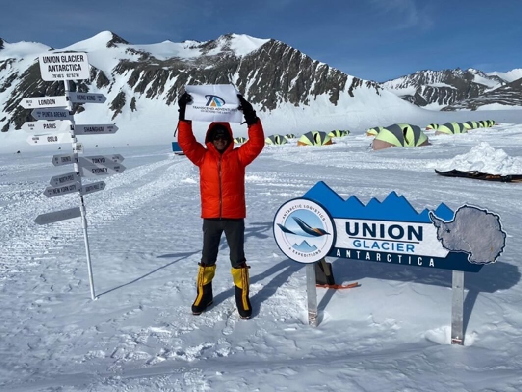 Mount Vinson in Antarctica by Transcend Adventures